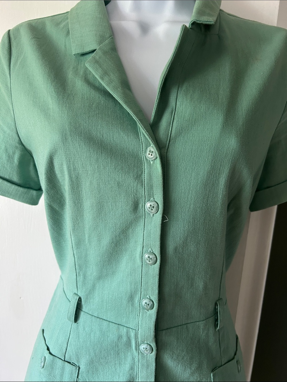 Collectif - Retro-Style Nurse Pencil Dress - Picture 10 of 10